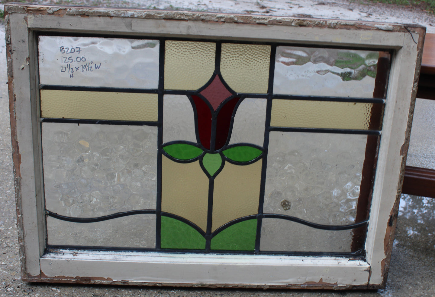 Antique English Stained Glass