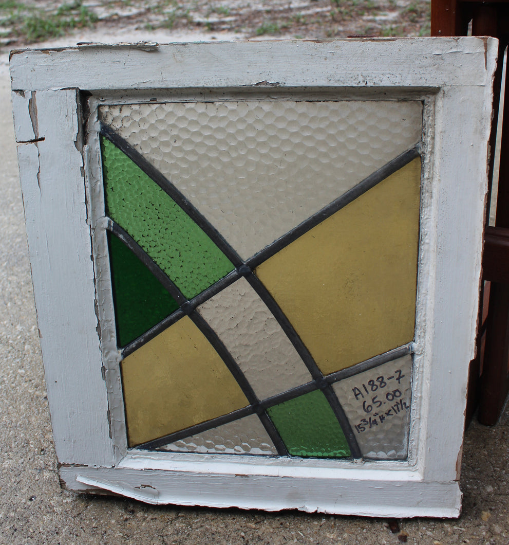 Antique English Stained Glass