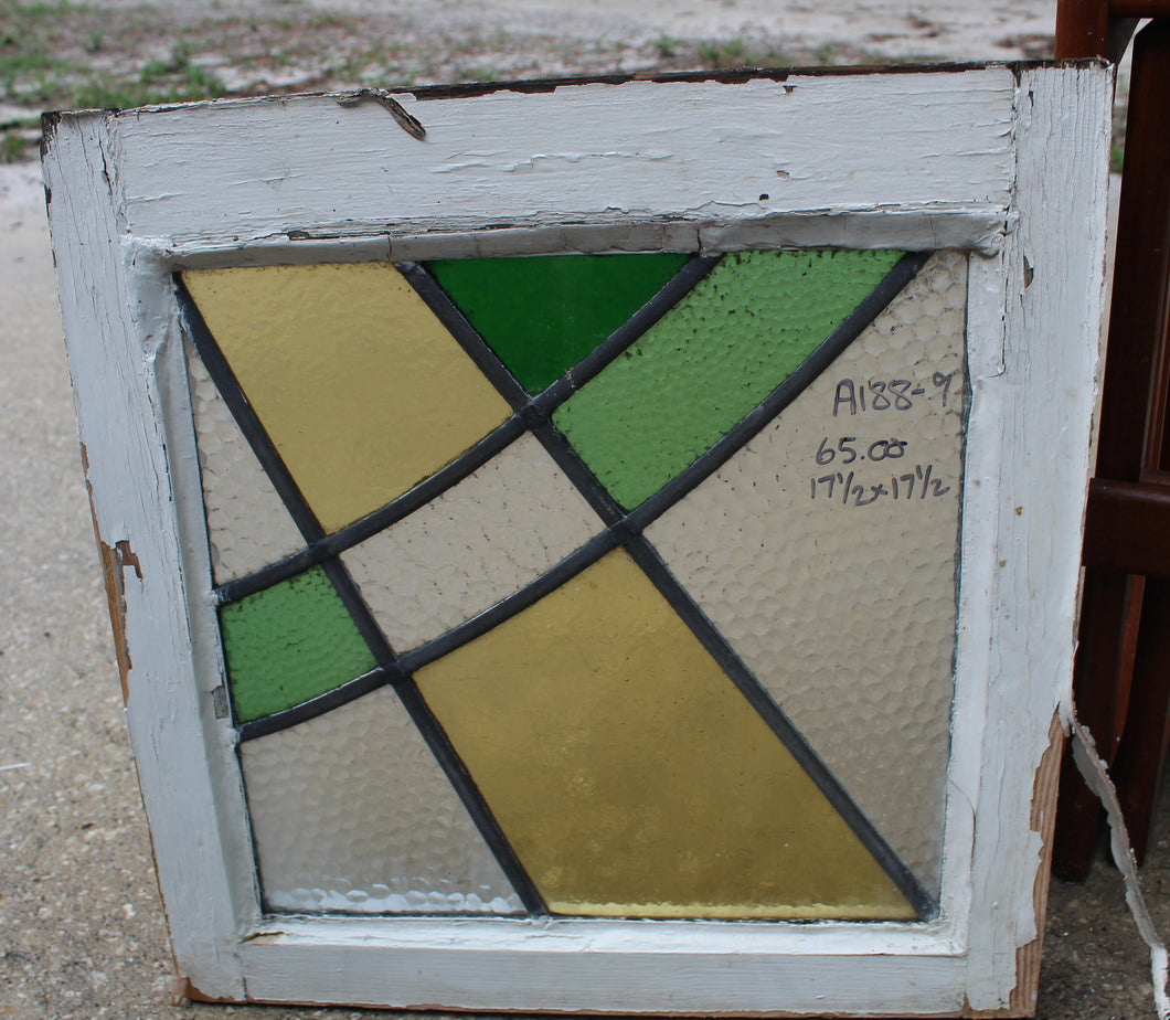 Antique English Stained Glass
