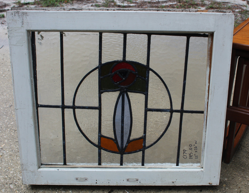 Antique English Stained Glass