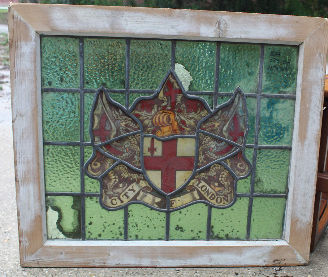 Antique English Stained Glass