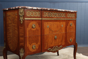 French Marble Top Chest c.1900