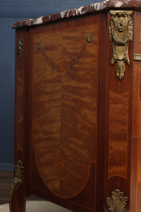 French Marble Top Chest c.1900