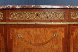 French Marble Top Chest c.1900