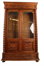 Load image into Gallery viewer, French Oak Bookcase c.1890