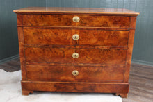 Load image into Gallery viewer, Burl Walnut French Chest c.1780