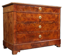 Load image into Gallery viewer, Burl Walnut French Chest c.1780