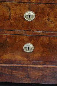 Burl Walnut French Chest c.1780