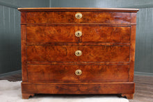 Load image into Gallery viewer, Burl Walnut French Chest c.1780