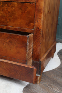 Burl Walnut French Chest c.1780