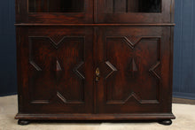 Load image into Gallery viewer, English Oak Bookcase c.1910
