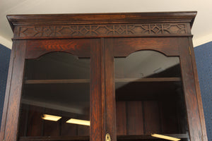 English Oak Bookcase c.1910