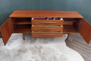 English Teak Midcentury Sideboard c.1960