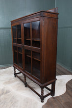 Load image into Gallery viewer, English Oak Bookcase c.1900