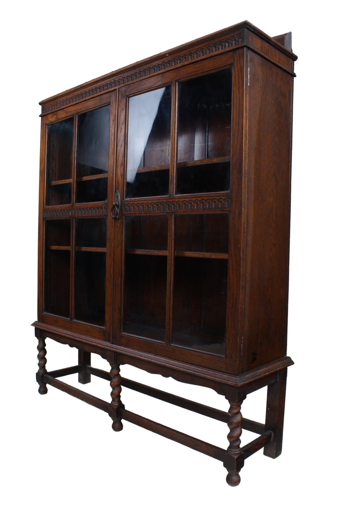 English Oak Bookcase c.1900