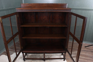 English Oak Bookcase c.1900