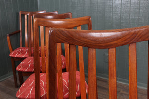 Gplan Sierra Teak Chairs set of 6