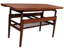Load image into Gallery viewer, Teak Elevator Table by Kai Kristiansen c.1960