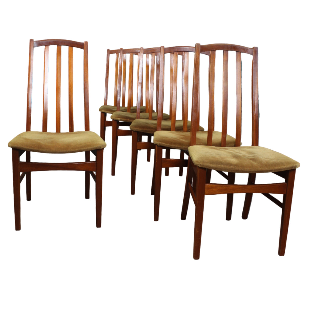 English GPlan Fresco Highback Teak Chairs c.1960