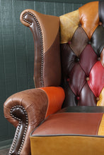 Load image into Gallery viewer, English Leather Wingback Handmade in Northern England