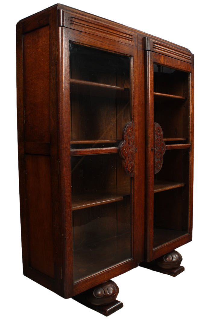 English Oak Bookcase c.1930