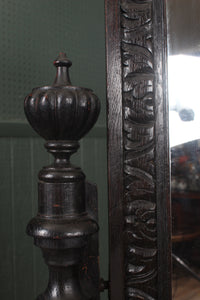 Carved Oak French Cheval c.1880