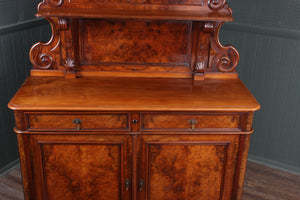 Stunning Burl Walnut Server c.1870