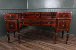 English Regency Mahogany Sideboard 19th century