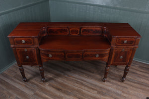 English Regency Mahogany Sideboard 19th century