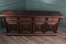 Load image into Gallery viewer, Mahogany Spanish Sideboard c.1900