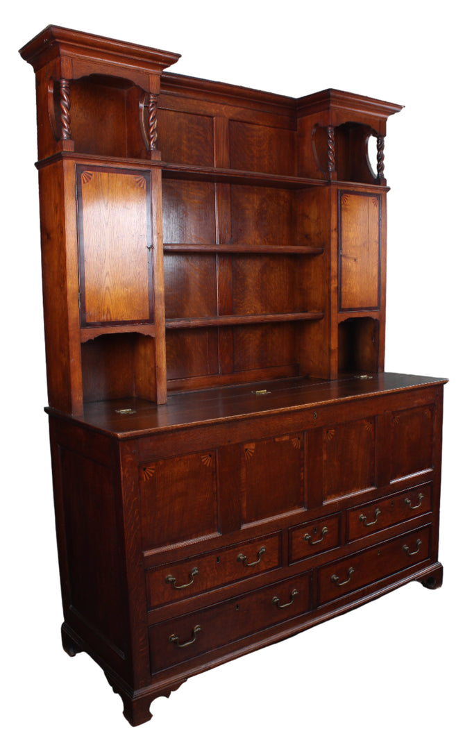 English Oak Lancashire Chest c.1830