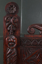 Load image into Gallery viewer, English Carved Oak Server c.1880
