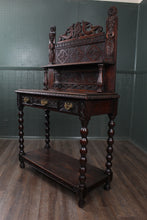 Load image into Gallery viewer, English Carved Oak Server c.1880