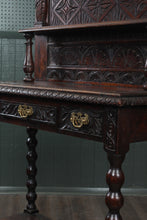 Load image into Gallery viewer, English Carved Oak Server c.1880