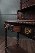 Load image into Gallery viewer, English Carved Oak Server c.1880