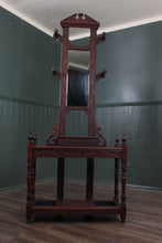 Load image into Gallery viewer, Carved French Mahogany Hallstand c.1900
