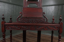 Load image into Gallery viewer, Carved French Mahogany Hallstand c.1900