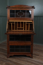 Load image into Gallery viewer, English Oak Bookcase c.1900