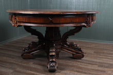 Load image into Gallery viewer, English Mahogany Leathered Center Table c1900