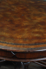 Load image into Gallery viewer, English Mahogany Leathered Center Table c1900