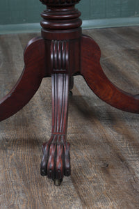 English Antique Regency Side Table in Mahogany c.1825