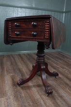 Load image into Gallery viewer, English Antique Regency Side Table in Mahogany c.1825