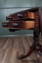 Load image into Gallery viewer, English Antique Regency Side Table in Mahogany c.1825