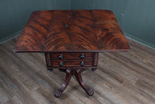 Load image into Gallery viewer, English Antique Regency Side Table in Mahogany c.1825