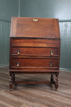 Load image into Gallery viewer, English Oak Bureau c.1900