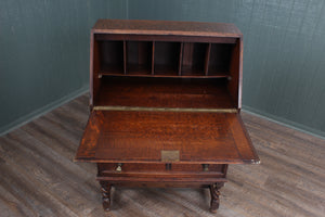 English Oak Bureau c.1900