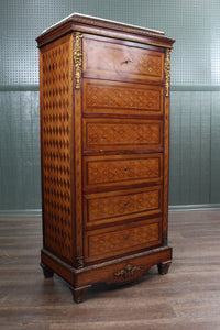 Inlaid French Mahogany Desk c.1870