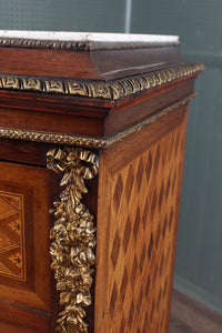Inlaid French Mahogany Desk c.1870