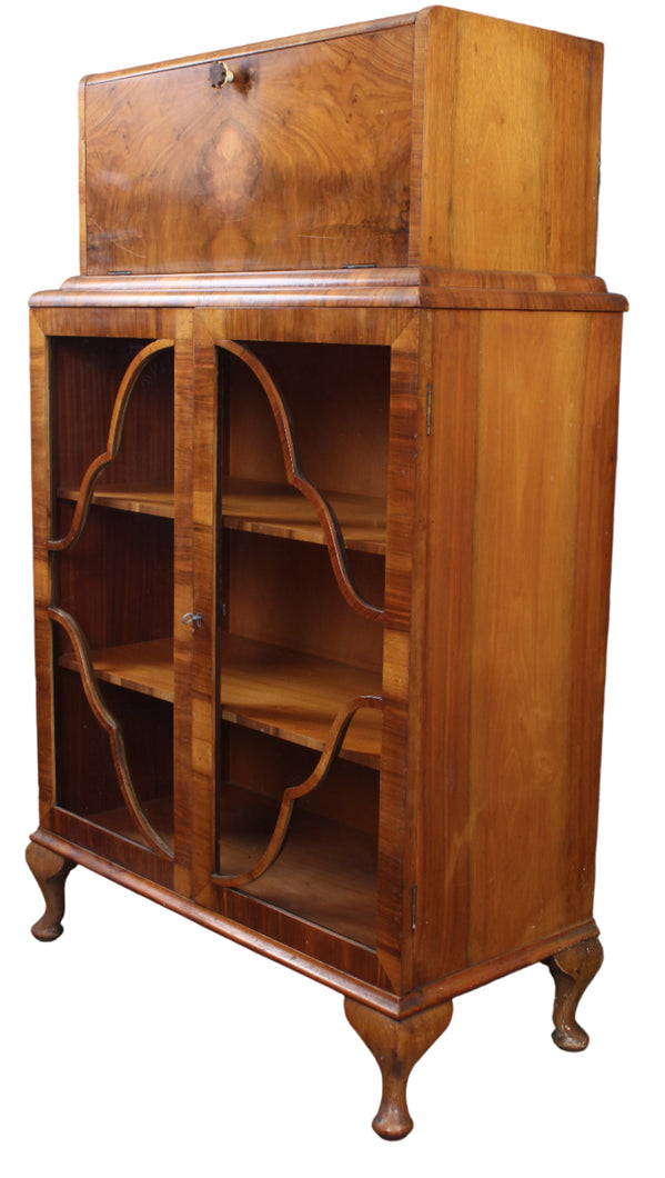 Art Deco English Cocktail Cabinet c.1930