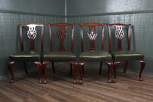 Load image into Gallery viewer, English Mahogany Chairs Set of 4